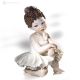 GISELLE - Capodimonte, statuetta ballerina, pura arte in porcellana pregiata.