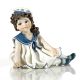 LOLLY Capodimonte, statuetta artigianale in porcellana, eleganza senza pari.
