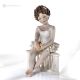 LINDA - Capodimonte, ballerina in porcellana pregiata, eleganza e poesia.