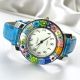 SPACE OROLOGIO da polso con Murrine vetro di Murano fatto a mano autentico Made in Italy