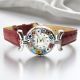 LADY OROLOGIO da polso con Murrine vetro di Murano fatto a mano autentico Made in Italy
