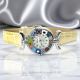 LADY OROLOGIO da polso con Murrine vetro di Murano fatto a mano autentico Made in Italy
