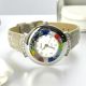 STAR OROLOGIO da polso con Murrine vetro di Murano fatto a mano autentico Made in Italy