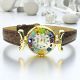 LADY OROLOGIO da polso con Murrine vetro di Murano fatto a mano autentico Made in Italy