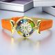 LADY OROLOGIO da polso con Murrine vetro di Murano fatto a mano autentico Made in Italy