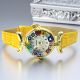 LADY OROLOGIO da polso con Murrine vetro di Murano fatto a mano autentico Made in Italy
