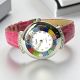 STAR OROLOGIO da polso con Murrine vetro di Murano fatto a mano autentico Made in Italy