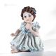 PRISCILLA - Statuetta Capodimonte, bellezza italiana in porcellana esclusiva.