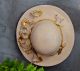 CAPPELLO Decorazione da appendere ceramica artistica stile Barocco dettaglio oro 24k Made in Italy