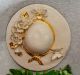 CAPPELLO Decorazione da appendere ceramica artistica stile Barocco dettaglio oro 24k Made in Italy