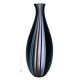 VASO CANNE vetro soffiato di Murano artigianato autentico Made in Italy