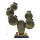 CACTUS vetro soffiato di Murano foglia oro 24k artigianato autentico Made in Italy