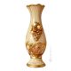 BELLO VASO Ceramica artistica stile Barocco dettaglio oro 24k Made in Italy