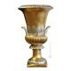 IMPERO vaso ceramica artistica foglia oro 24k Made in Italy