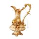CARAFFA VASO Ceramica artistica stile Barocco dettaglio oro 24k Made in Italy