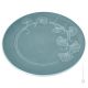 GIMGKO centrotavola piatto ceramica artistica piemontese fatta e decorata a mano autentica Made in Italy blu