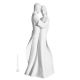 GLI SPOSI statuetta statuina porcellana classica Capodimonte fatta a mano autentica Made in Italy A33*L14cm