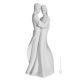 GLI SPOSI statuetta statuina porcellana classica Capodimonte fatta a mano autentica Made in Italy A27*L12cm