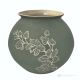 ORCHIDEE Cachetpot portavaso per pianta autentica ceramica artistica fatta e decorata a mano