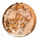 QUADRO Decorazione da appendere ceramica artistica stile Barocco colore oro 24k cristalli swarovski