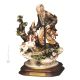 CACCIATORE Statuetta statuina figura porcellana Capodimonte fatto a mano Made in Italy
