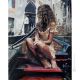 ANGELA Dipinto su tela Massimo Scarpa con tecnica a encausto