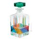 BOTTIGLIA BRILLANTE Bottiglia cristallo dipinto a mano Venezia autentico Made in Italy 