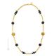 COLLANA MERLETTO bigiotteria artistica collane collier perle in vetro di Murano con oro 18k fatta a mano autentico Made in Italy