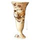 VISTOSO VASO Ceramica artistica stile Barocco dettaglio oro 24k Made in Italy