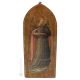 ANGELO MUSICANTE icona religiosa in legno decorata a foglia oro stampa musicante Beato Angelico