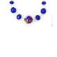 COLLANA MILLEFIORI bigiotteria artistica collane collier perle in vetro di Murano con murrine fatta a mano autentico Made in Italy