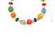 COLLANA EMILY bigiotteria artistica collane collier perle in vetro di Murano con avventurina fatta a mano autentico Made in Italy