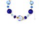 COLLANA MARMO bigiotteria artistica collane collier perle in vetro di Murano con oro 18k fatta a mano autentico Made in Italy