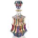 BOTTIGLIA PRESTIGE CASCADE Bottiglia cristallo dipinto a mano colore oro 24k Venezia autentico Made in Italy 