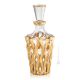 BOTTIGLIA CRYSTAL SAMBA Bottiglia cristallo dipinto a mano colore oro 24k Venezia autentico Made in Italy 