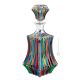 BOTTIGLIA PRAGUE Bottiglia cristallo dipinto a mano Venezia autentico Made in Italy 