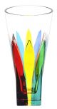 VASO NIMPHEA Vaso cristallo dipinto a mano Venezia autentico Made in Italy