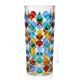 VASO ARABESQUE Vaso cristallo dipinto a mano Venezia autentico Made in Italy 