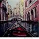 VOGANDO Dipinto su tela Massimo Scarpa con tecnica a encausto